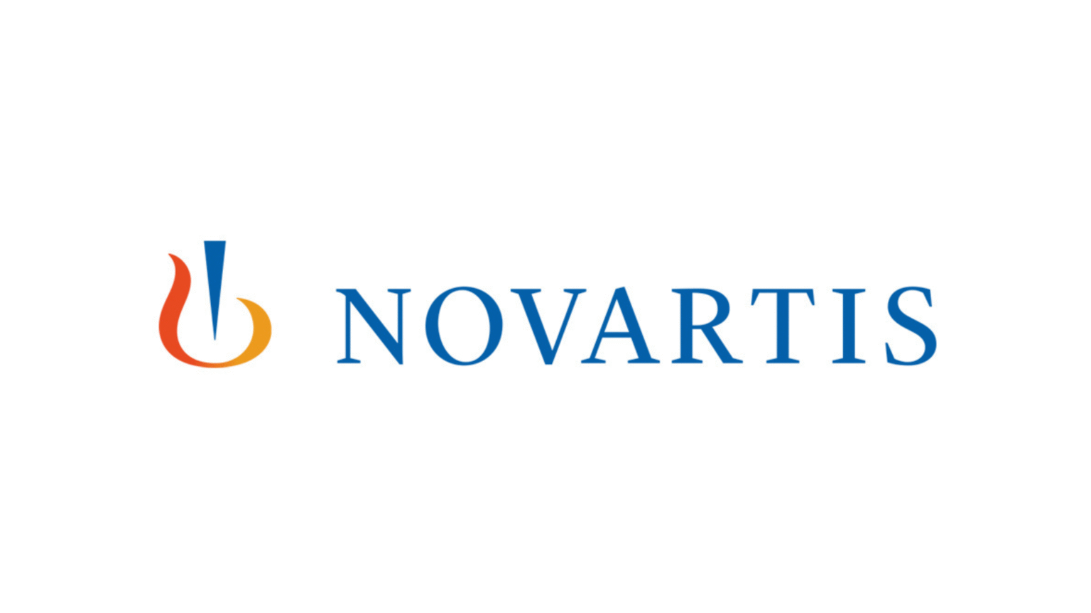 Logo du laboratoire pharmaceutique Novartis, partenaire de l'ICVNS dans la recherche sur les migraines et la douleur inflammatoire.